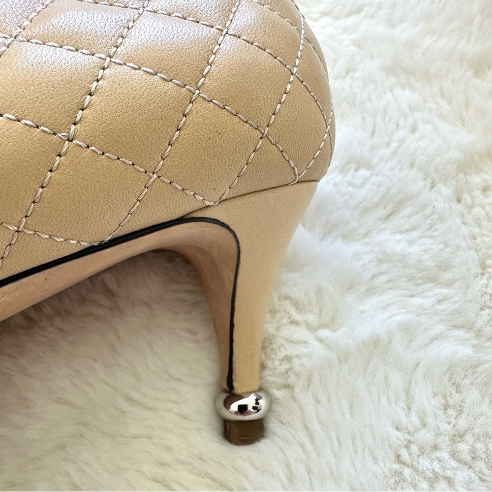 CHANEL women heel shoes size 39 EU Authentic Retail 1250$ - Picture 6 of 11